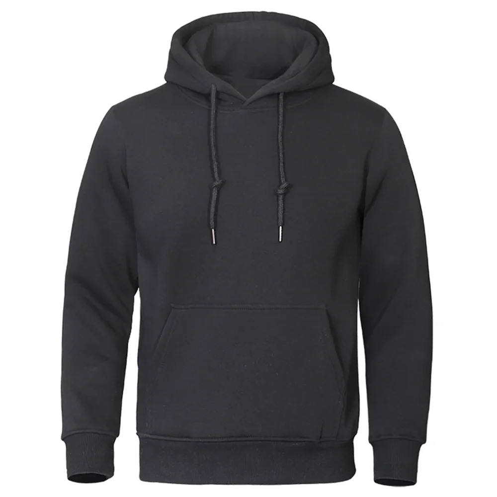 Solid Color Pullovers Essentials Hoodie