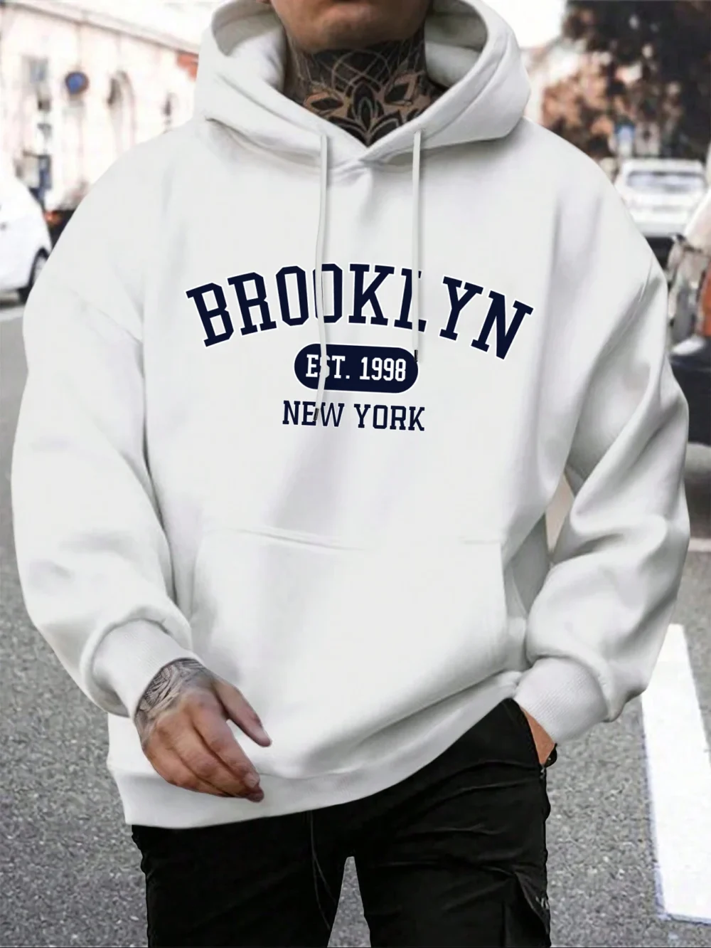 1998 New York Printing Men's Essentials Hoodie