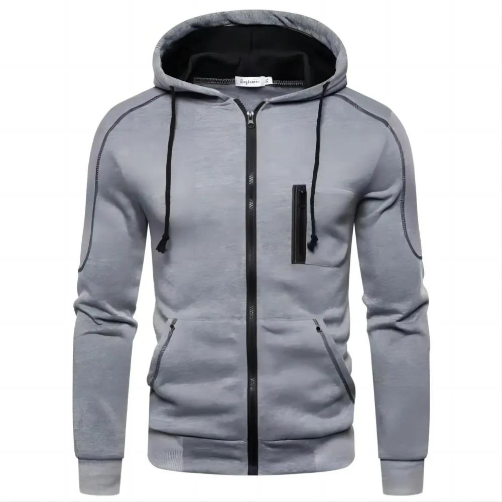 Men's Essentials Hoodie Jacket - Image 4