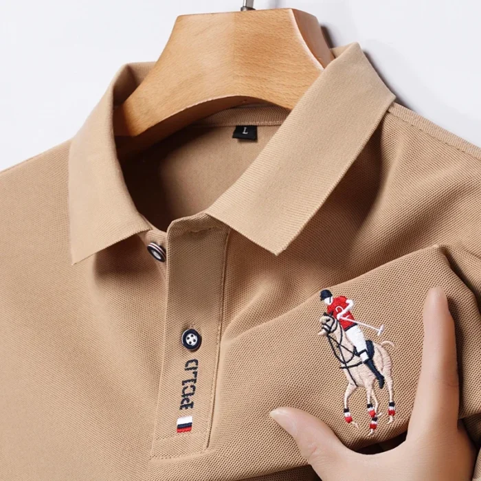 Embroidered Polo Shirt