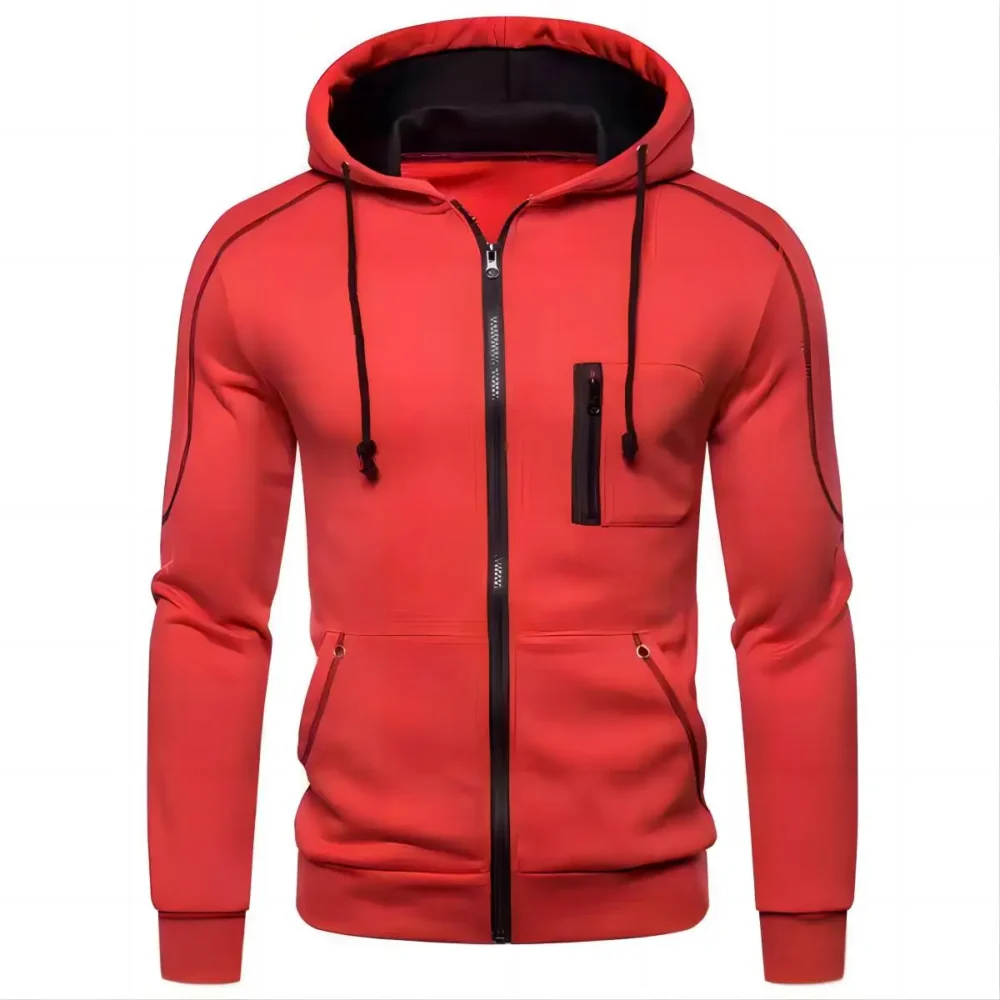 Men's Essentials Hoodie Jacket - Image 3